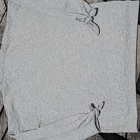 Michael Michael Kors Silver Studded Tie Cuffs Long-sleeve Shirt - Picture 14 of 14